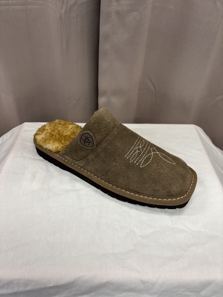 Men Silversmith Square Toe Dark Brown