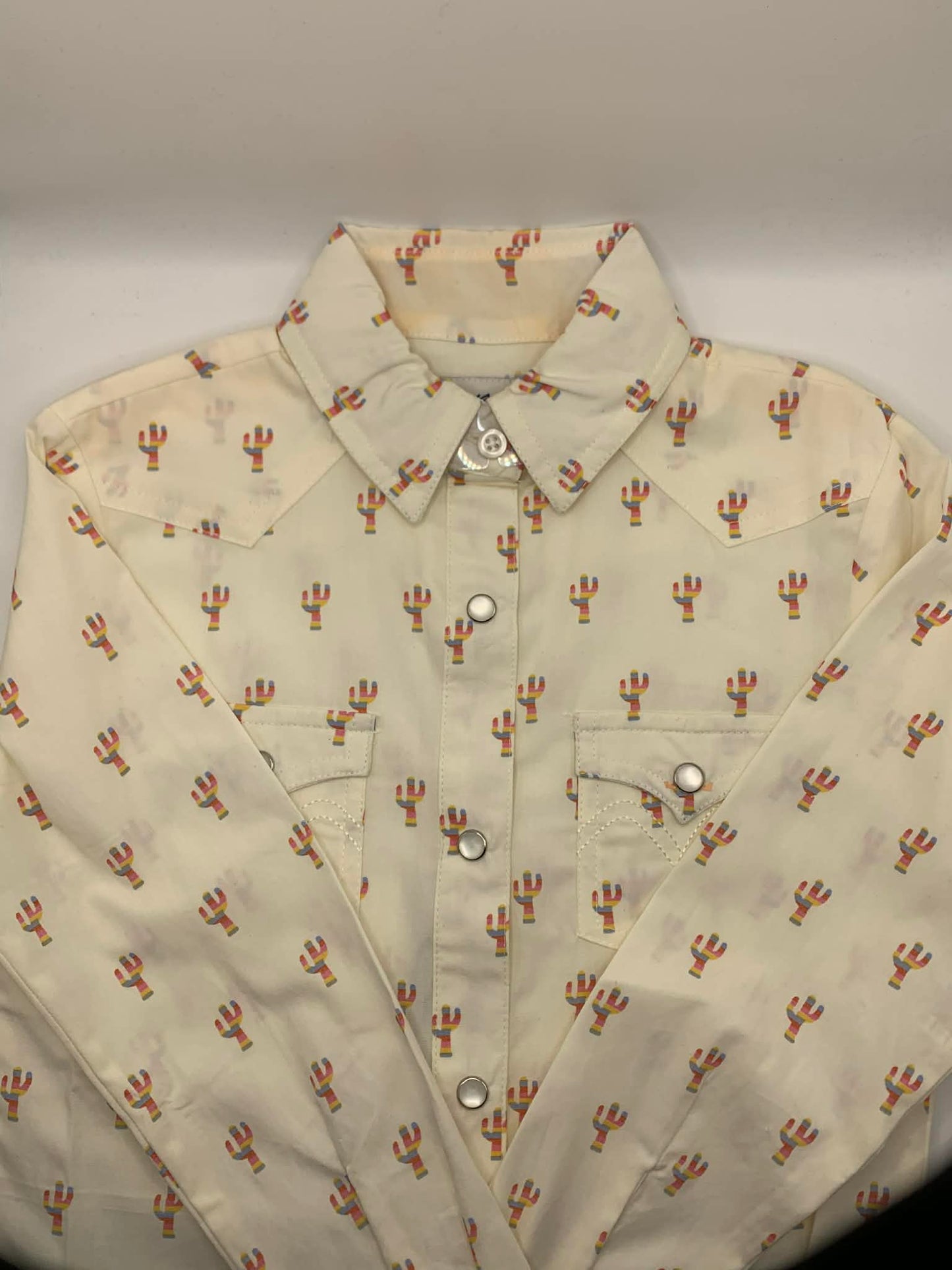 Rock & Roll girls snap shirt