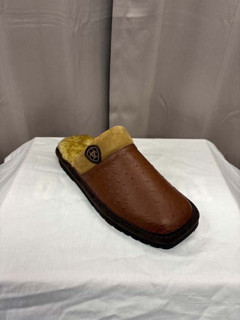 Men Dark Red Slivermsith Square Toe Exotic