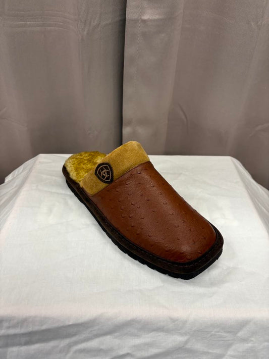 Men Dark Red Slivermsith Square Toe Exotic