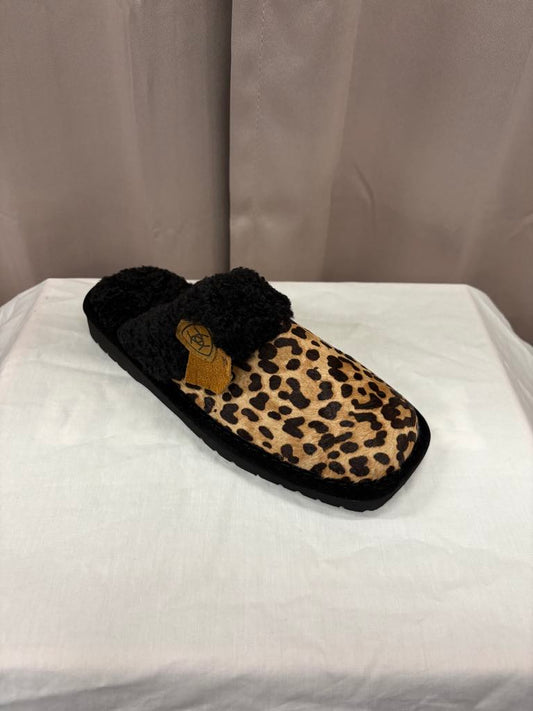 Women Jackie Square Toe cheetah print exotic