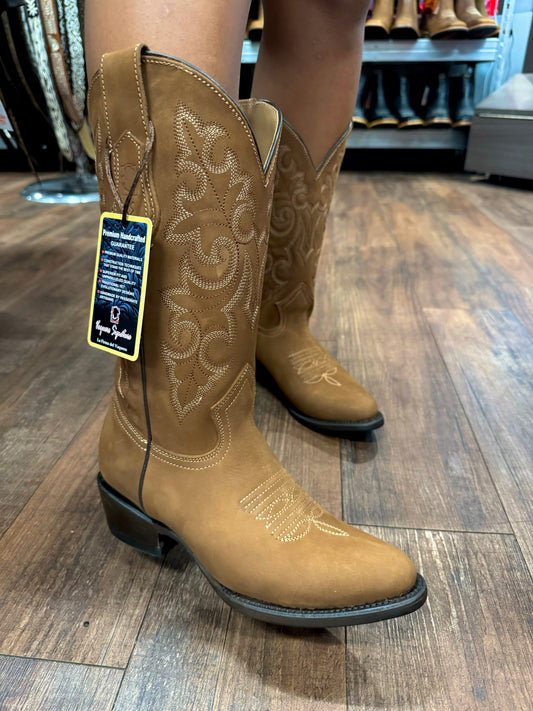 Women Heel Brown Boots