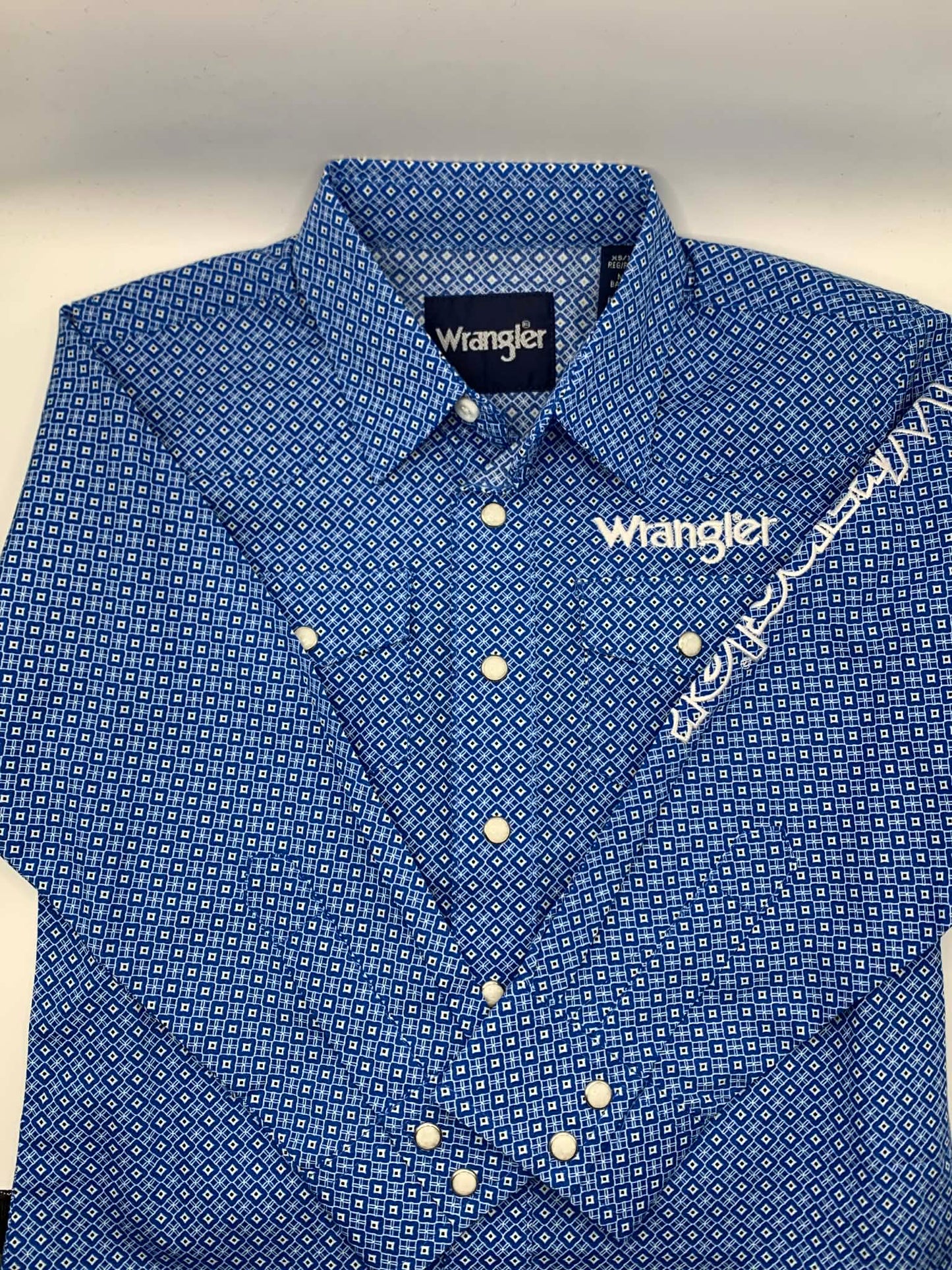 Wrangler Kids Long Sleeve Blue