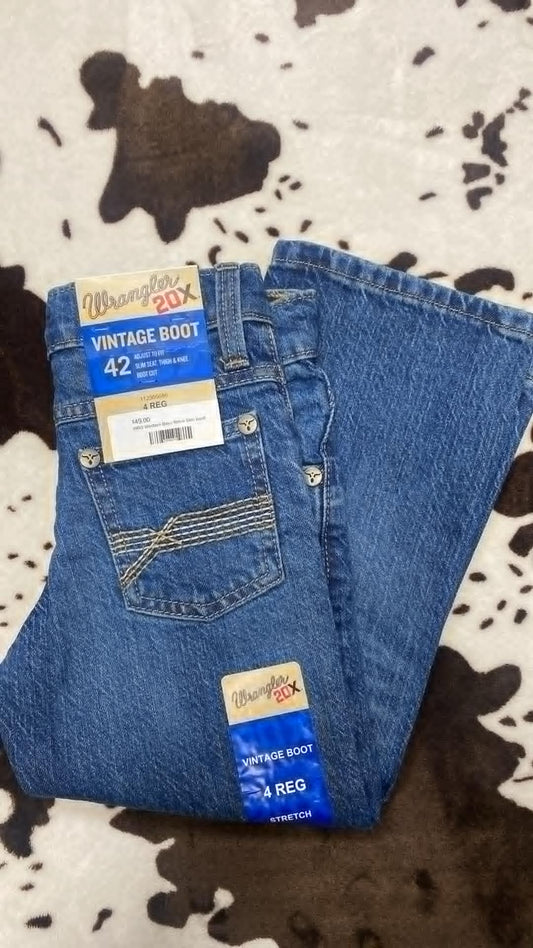 Wrangler Boys Retro Slim Boot